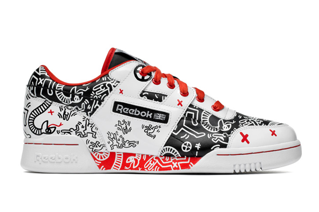 reebok keith haring sneakers