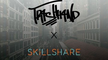 #trashhandXskillshare!