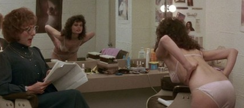 This film features Geena Davis in a few lingerie scenes